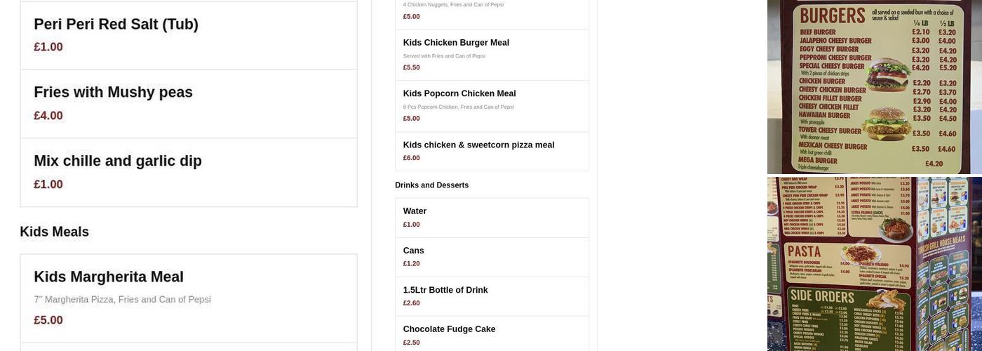 Turkish Shawarma & Grill House Menu