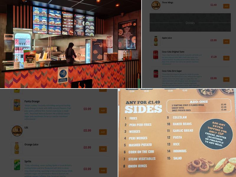 Chilli Flames Bolton Menu