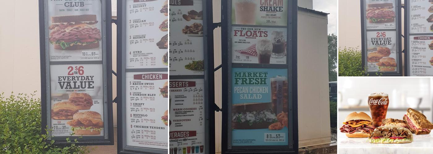 Arby's Menu