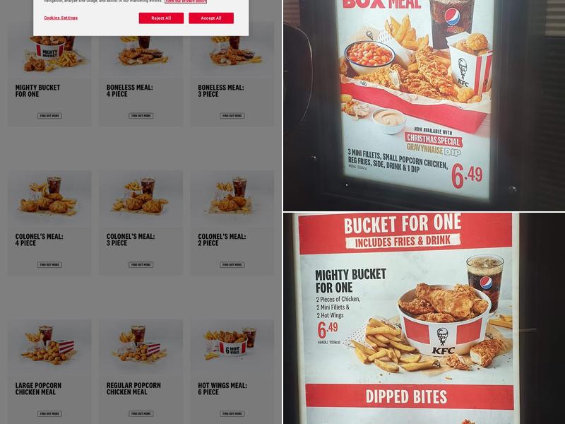 KFC Farnworth - Albert Road Menu