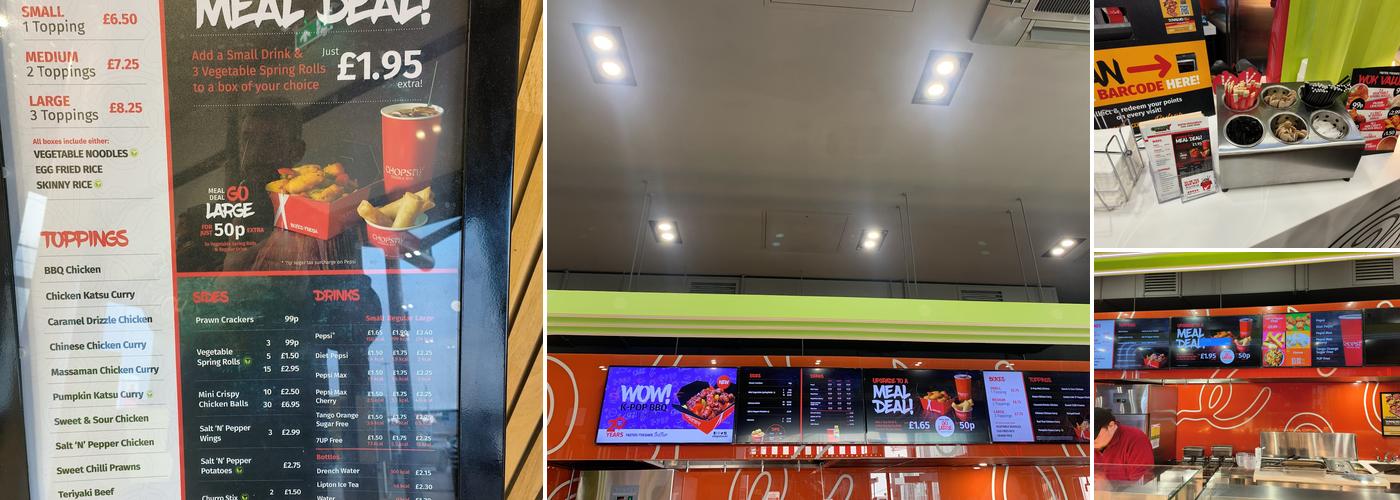 Chopstix - Middlebrook Menu