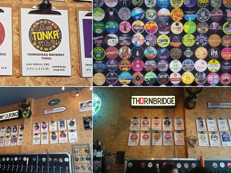 The Dead Crafty Beer Company Menu