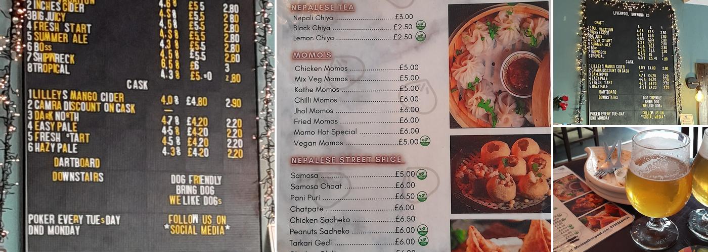 Liverpool Brewing Company Tap Menu