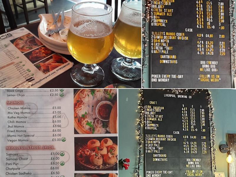 Liverpool Brewing Company Tap Menu