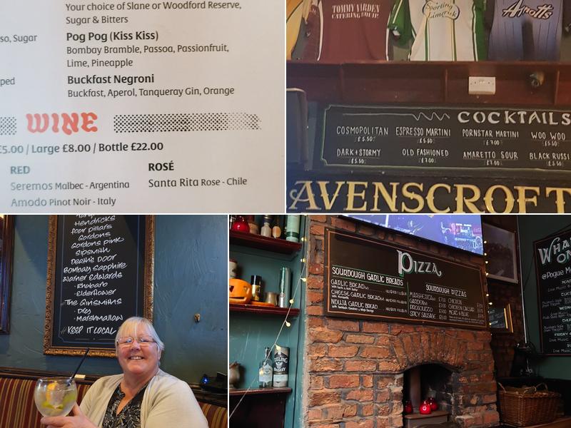 Pogue Mahone Liverpool Menu