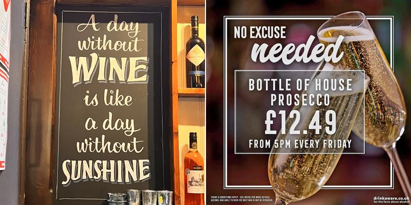 The Cambridge Public House Menu