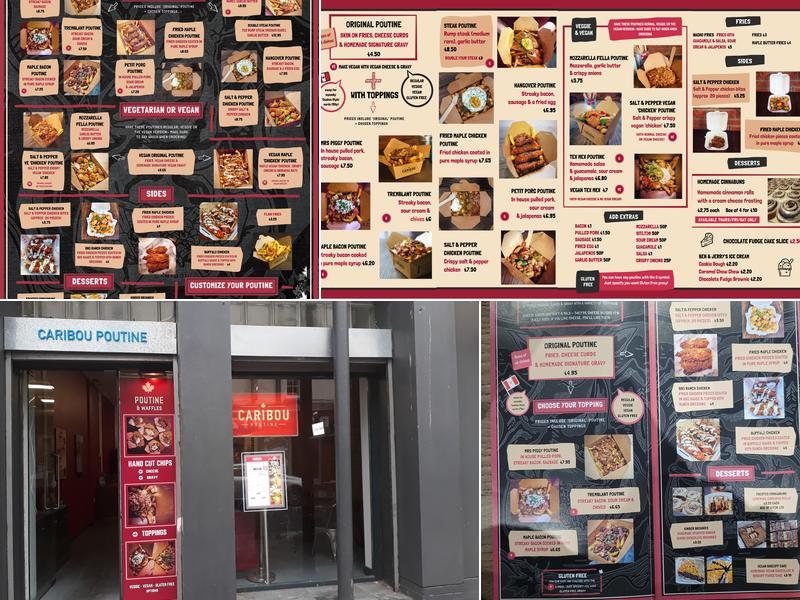 Caribou Poutine Menu