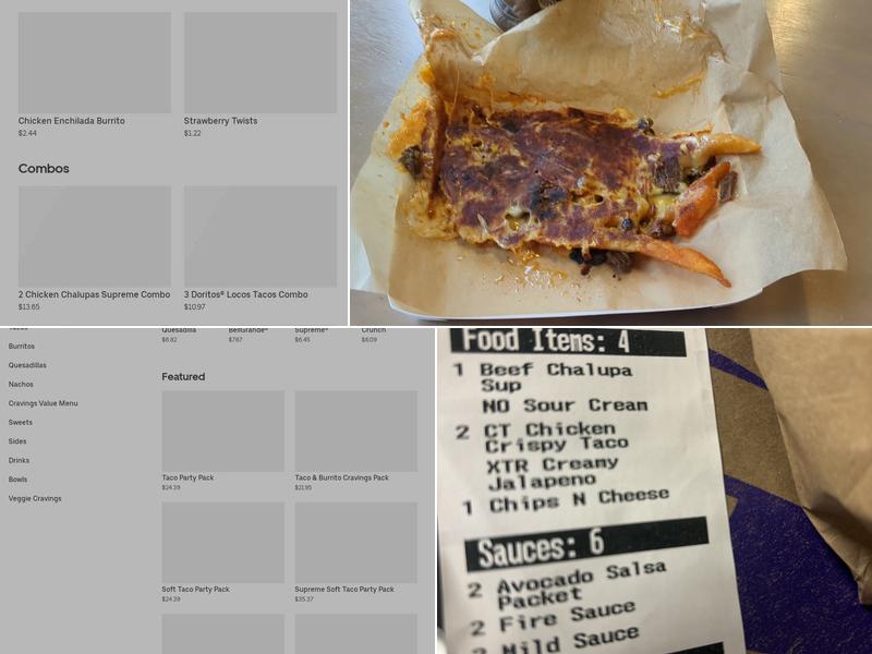 Taco Bell Menu