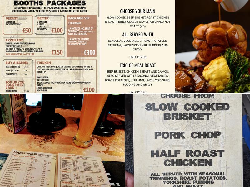 Einstein Bier Haus Menu