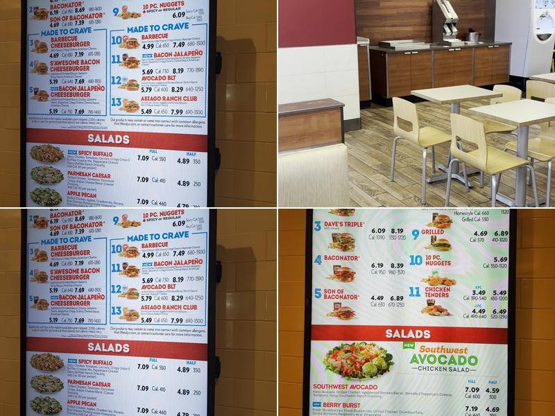 Wendy's Menu