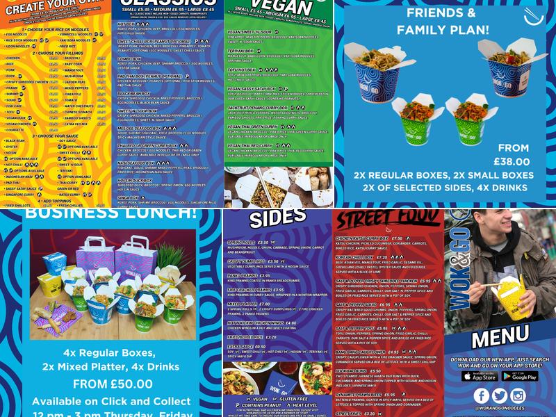 Wok&Go Menu