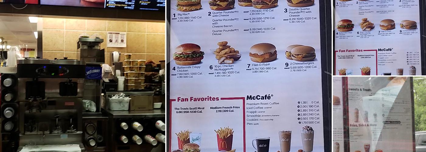 McDonald's Menu