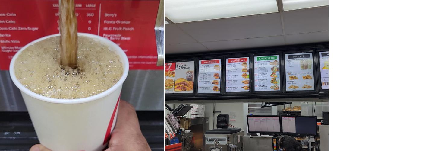 Arby's Menu