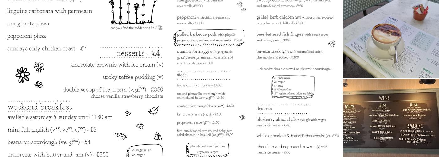 Papillon - Hope Street Menu