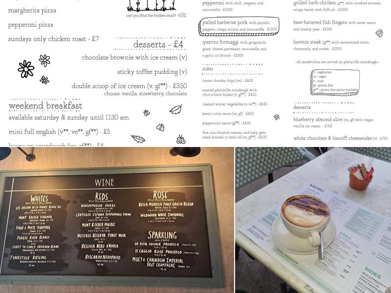 Papillon - Hope Street Menu