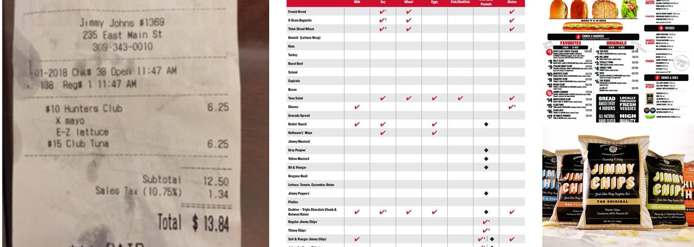 Jimmy John's Menu