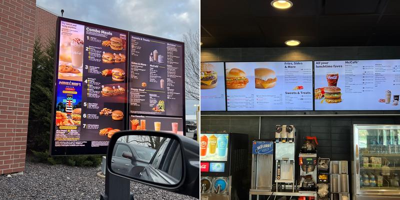 McDonald's Menu