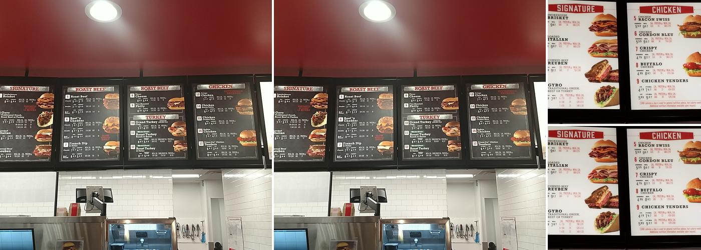 Arby's Menu