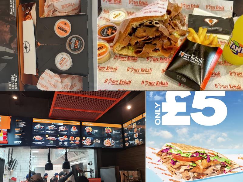 German Doner Kebab Menu