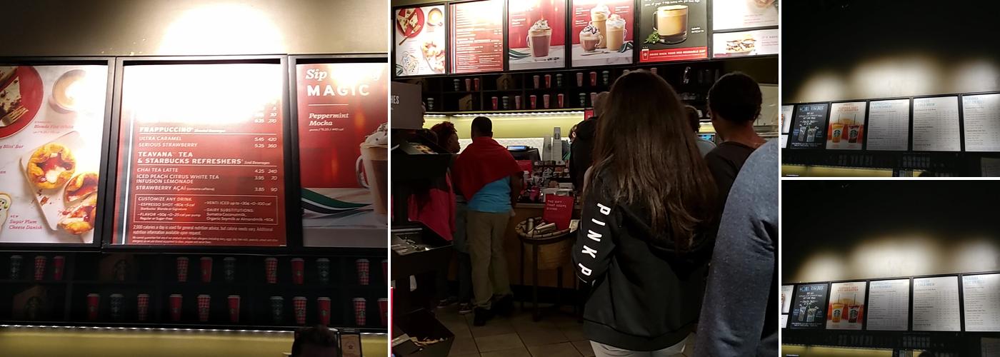 Starbucks Menu