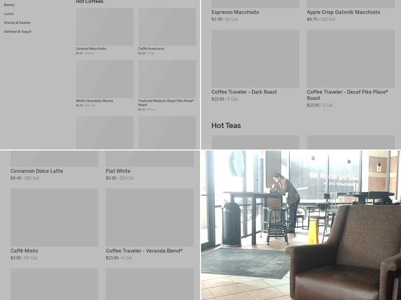 Starbucks Menu