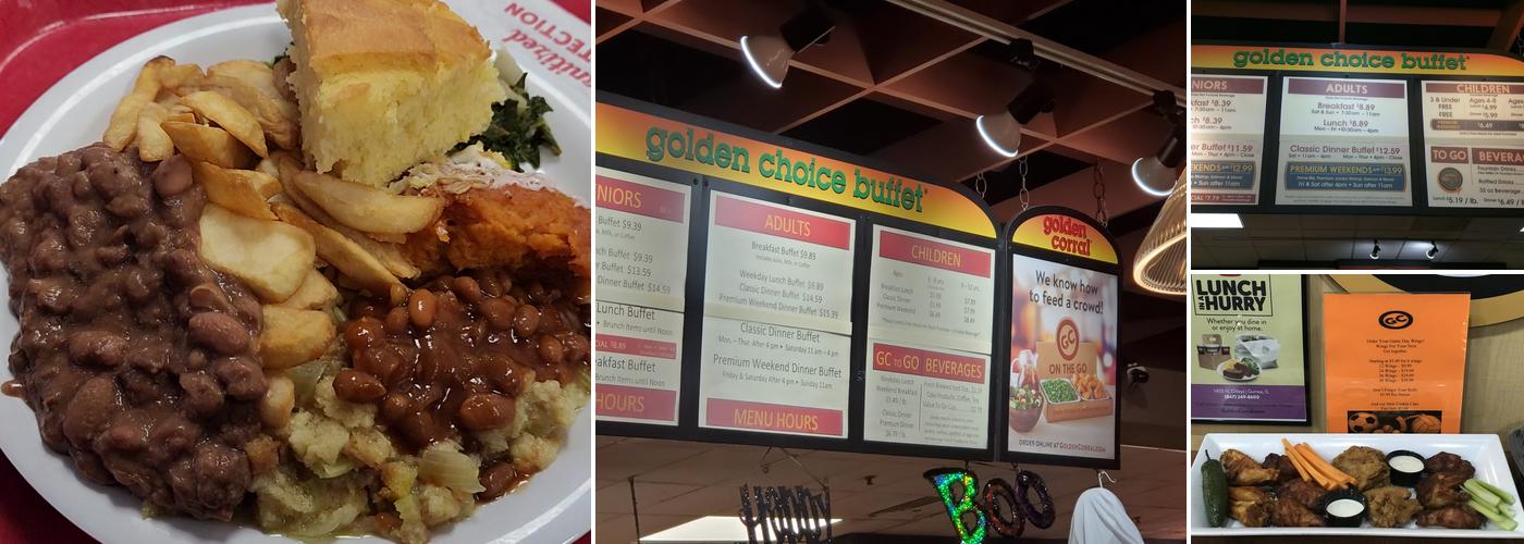 Golden Corral Buffet & Grill Menu