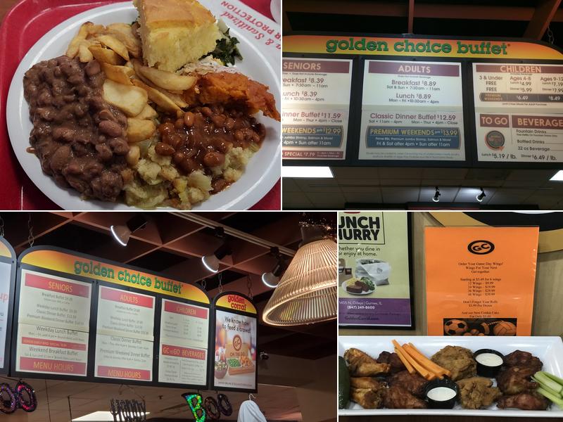 Golden Corral Buffet & Grill Menu