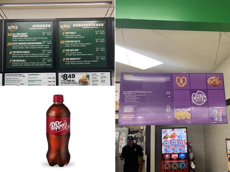 Subway Menu