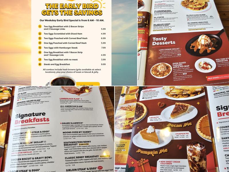 Denny's Menu