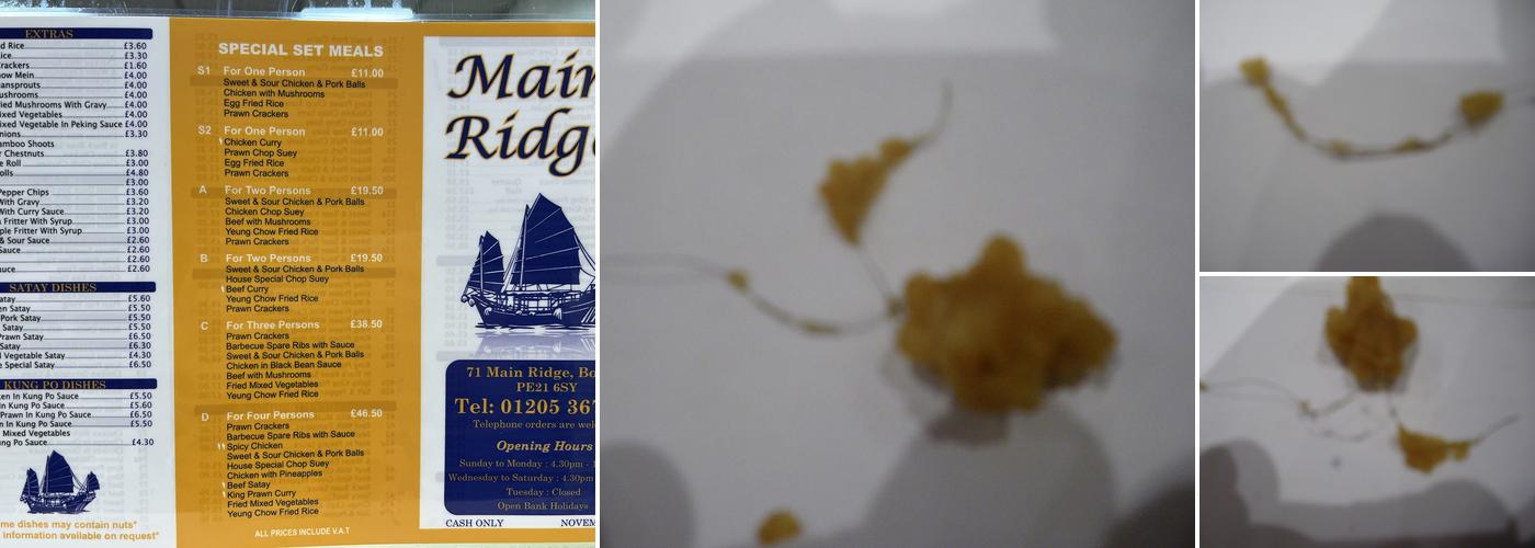 Main Ridge Take Away