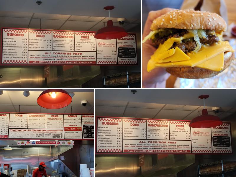 Five Guys Menu