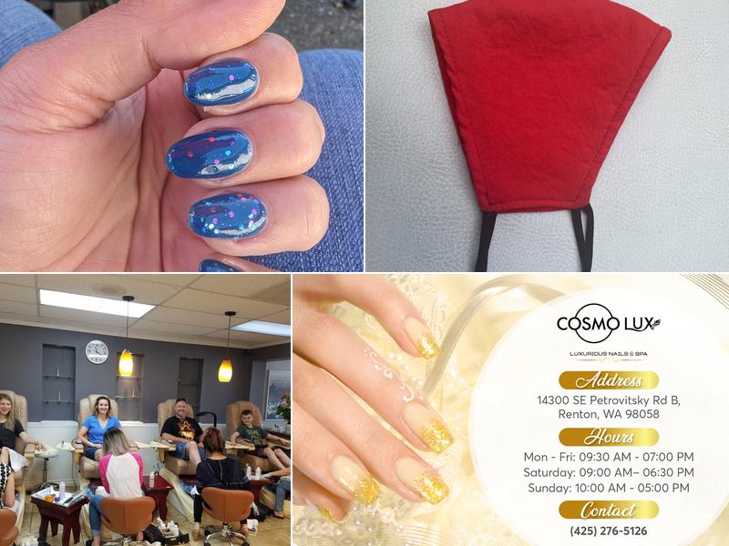 Cosmo Lashes and Nails