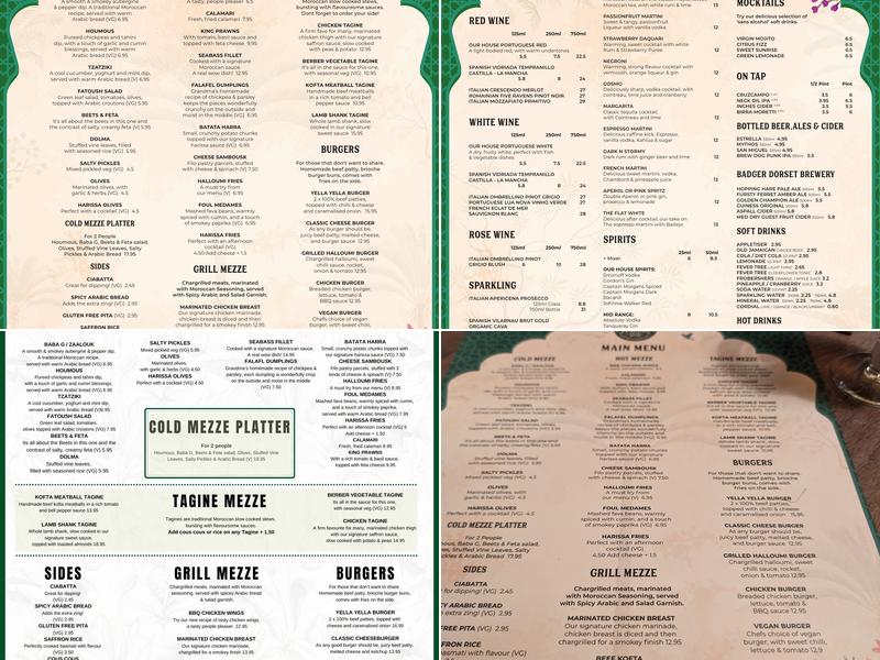 Makla Southbourne Menu