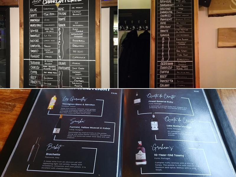 Renoufs Cheese and Wine Bar Menu