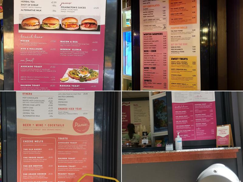 Picnic Park Deli Menu