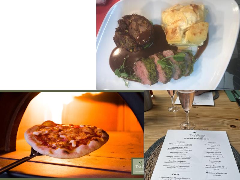 The Pear At Parley Menu