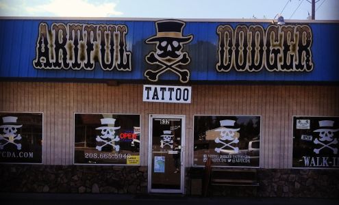 Artful Dodger Tattoo CDA 632 West Appleway Ave., Coeur d'Alene Idaho 83815