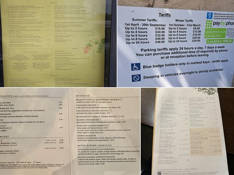 Brasserie Blanc - Bournemouth Menu