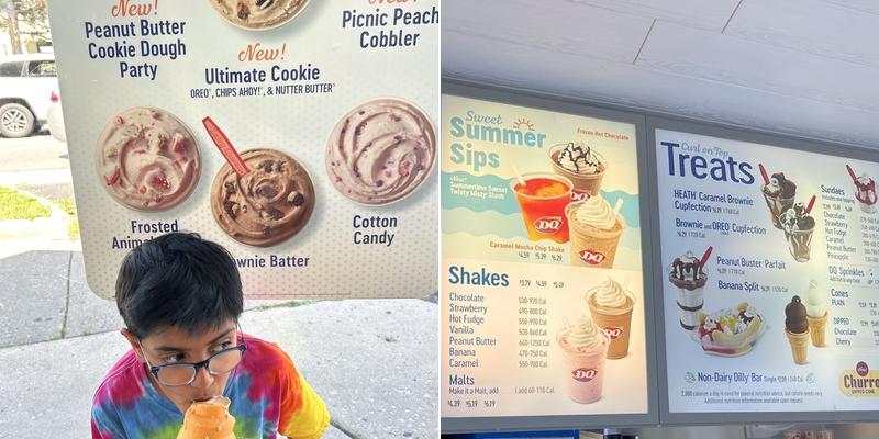 Dairy Queen (Treat) Menu