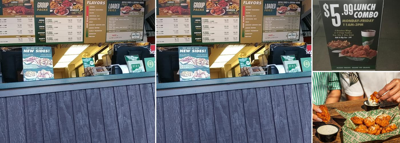 Wingstop Menu