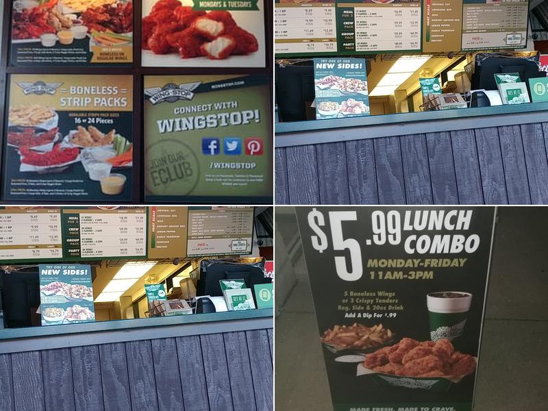 Wingstop Menu