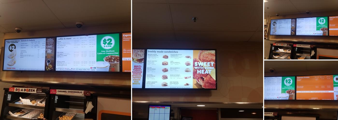 Dunkin' Menu