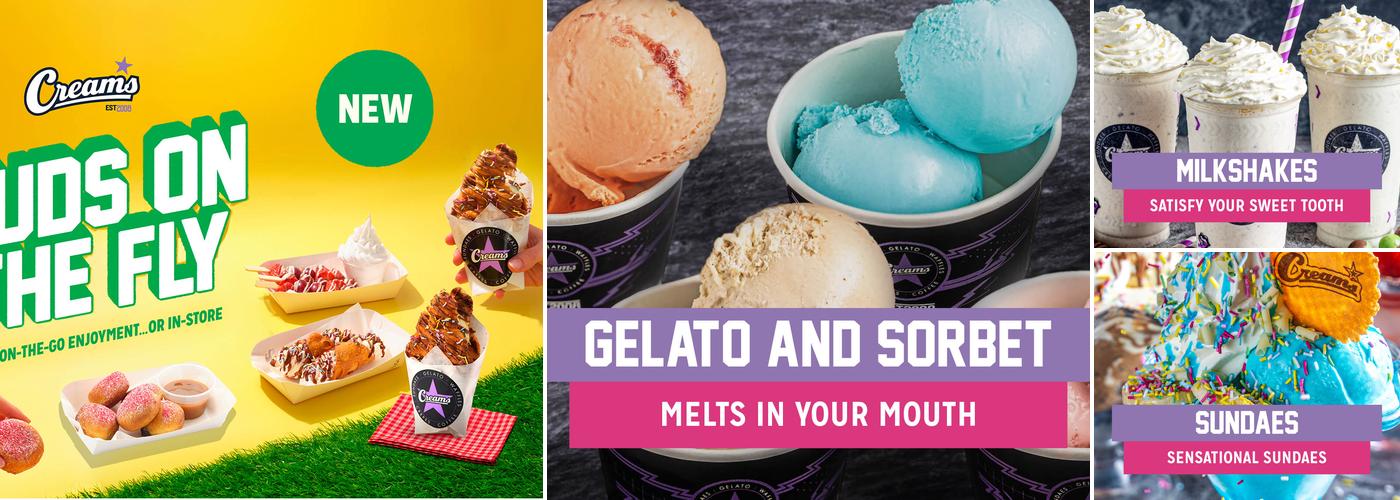 Creams Cafe Bournemouth Menu