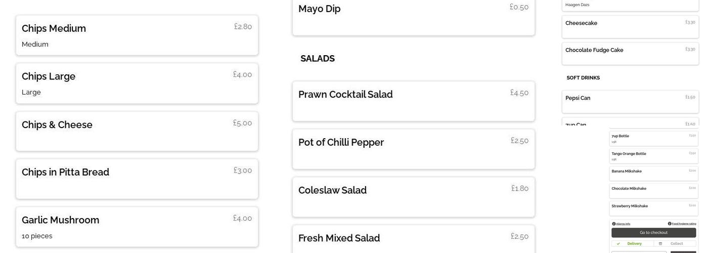 Marmaris Grill & Pizza Menu