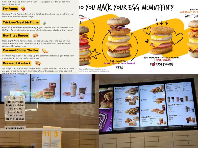 McDonald's Menu