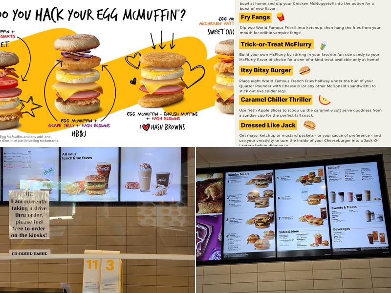 McDonald's Menu