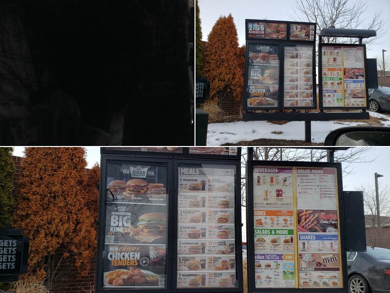 Burger King Menu