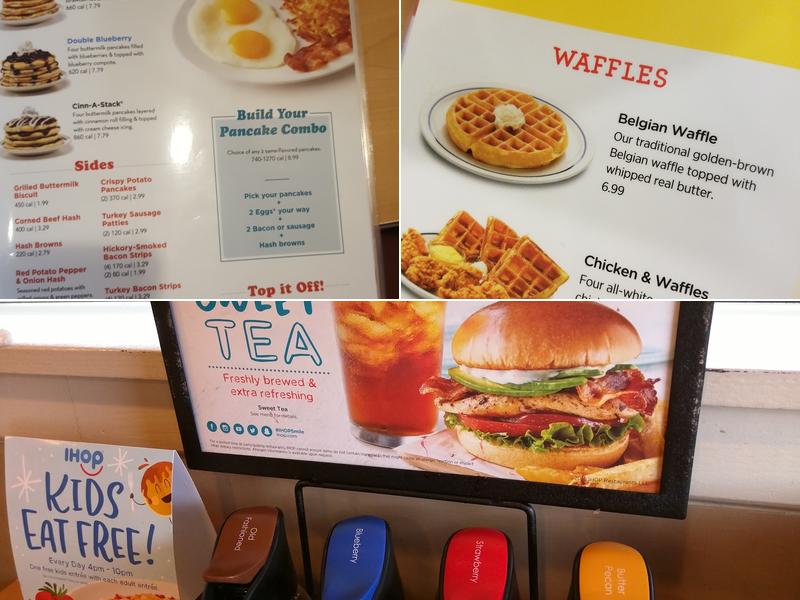 IHOP Menu