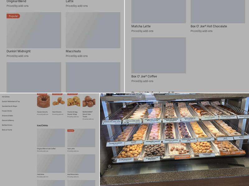 Dunkin' Menu