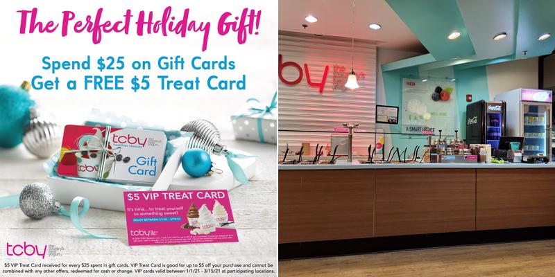 TCBY Menu
